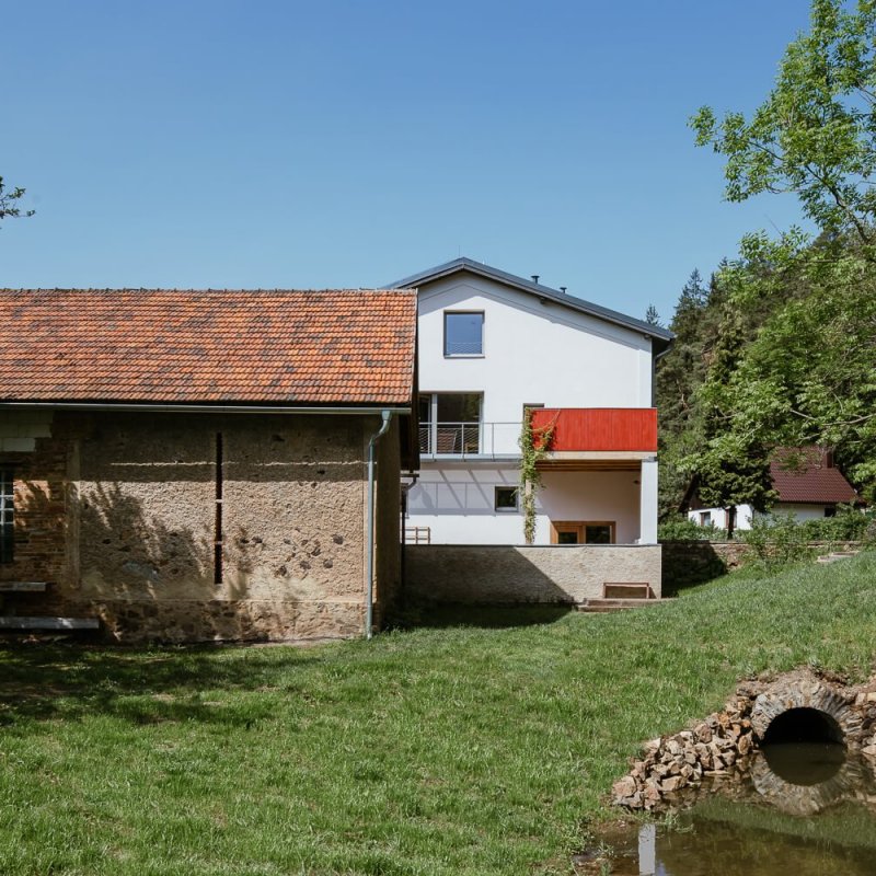 Architect’s living in a watermill