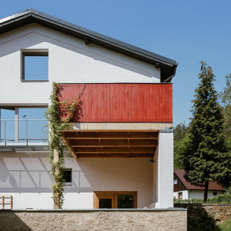 Bydlení architekta ve mlýně