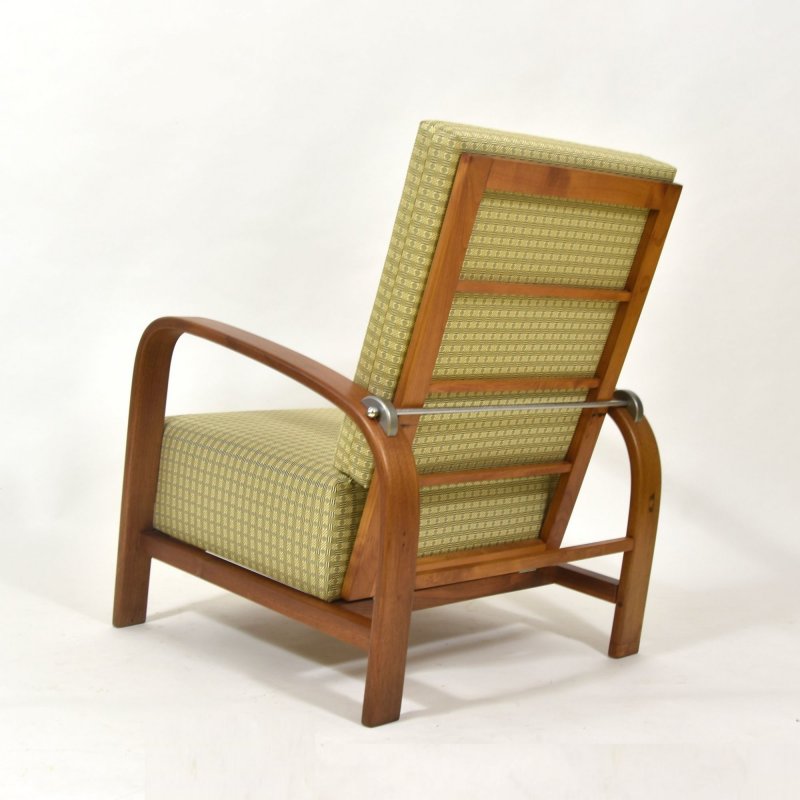 Art Deco armchair restored 1930