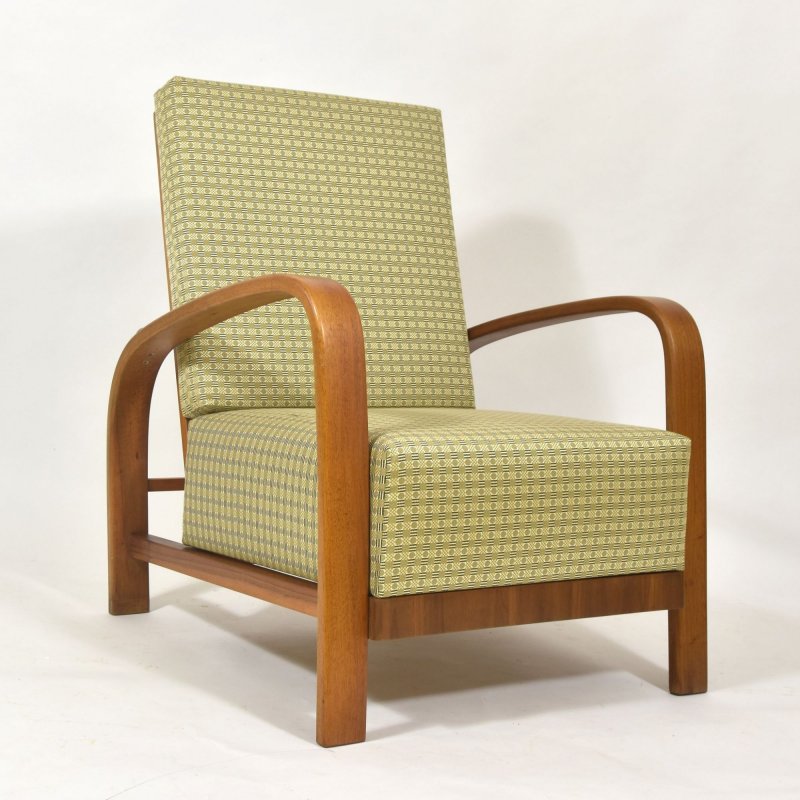 Art Deco armchair restored 1930