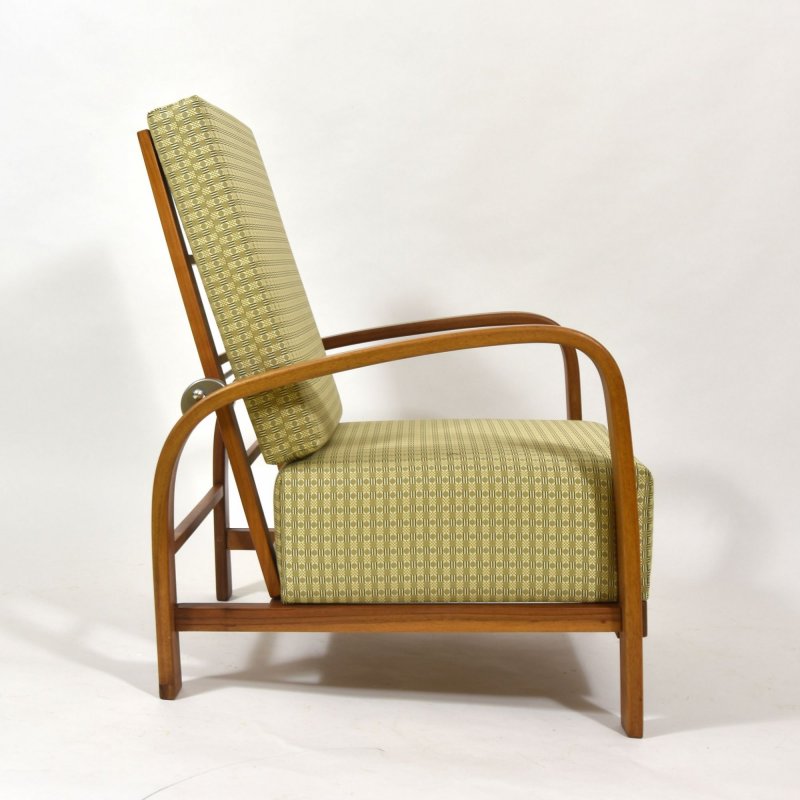 Art Deco armchair restored 1930