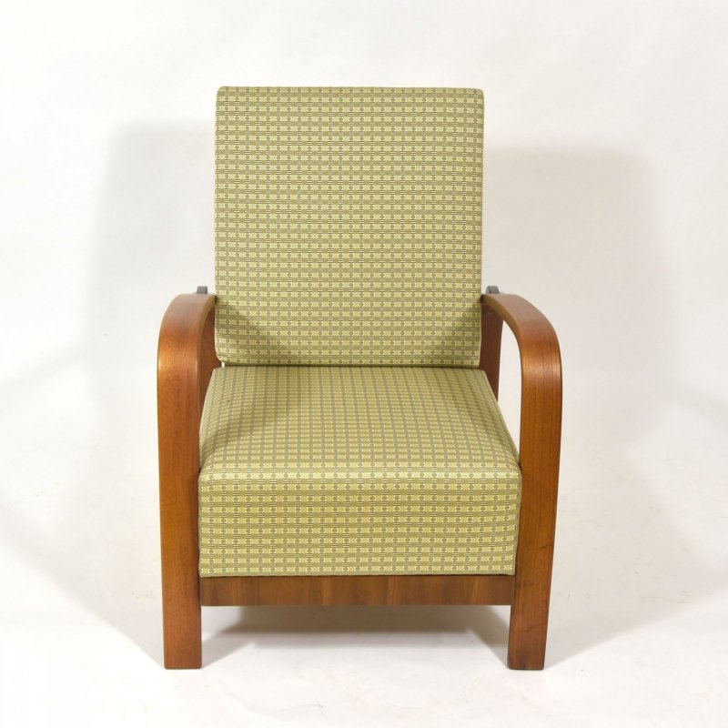 Art Deco armchair restored 1930