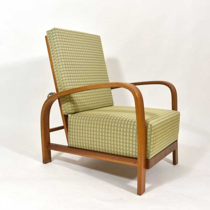 Art Deco armchair restored 1930