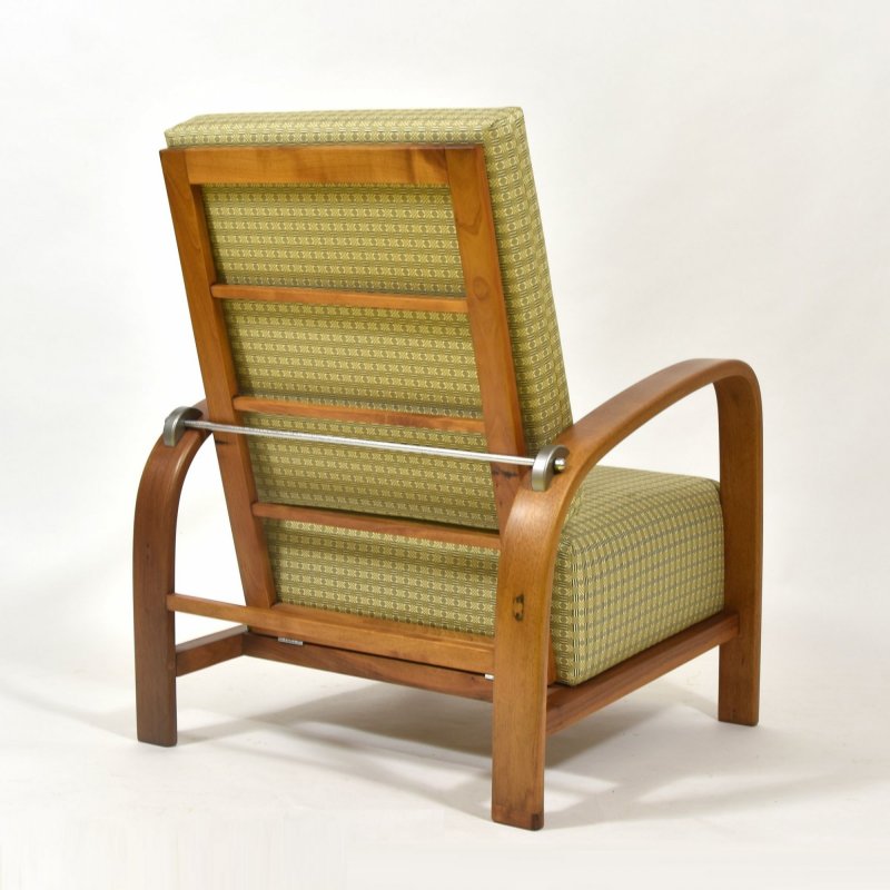 Art Deco armchair restored 1930