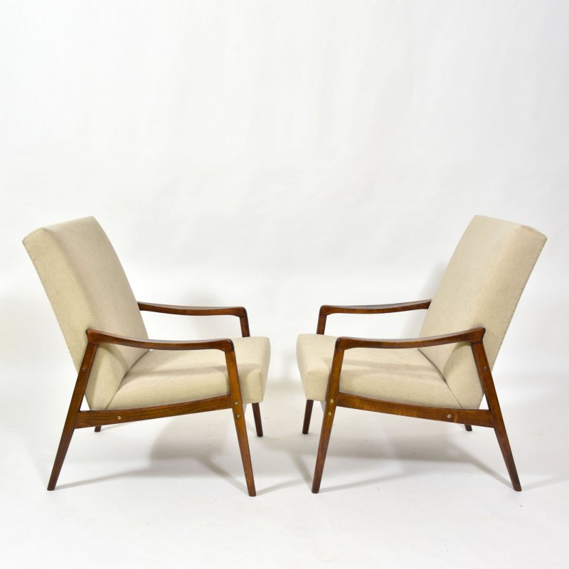 Pair of TON armchairs