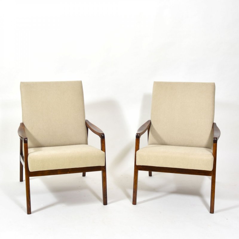 Pair of TON armchairs