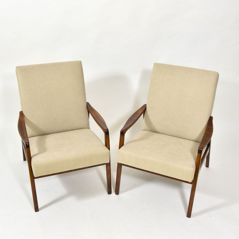 Pair of TON armchairs