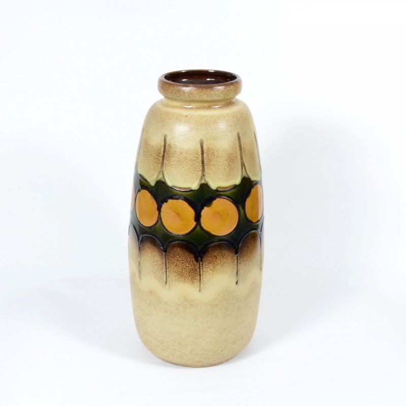 Ceramic floor vase