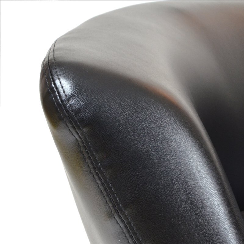 Black egg chair