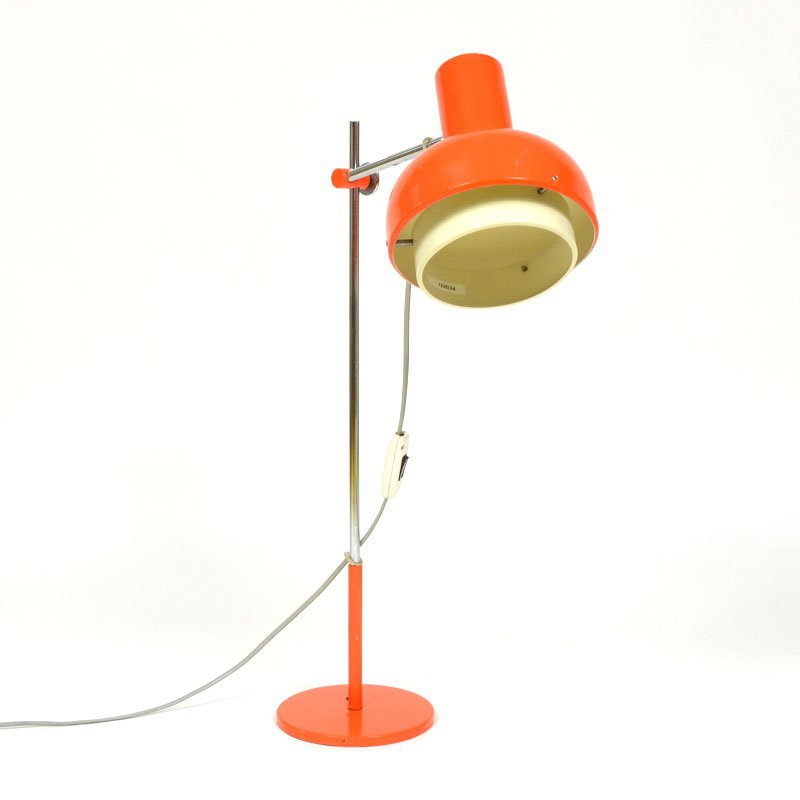 Red table lamp