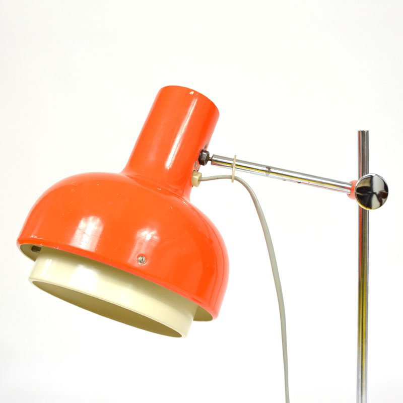 Red table lamp