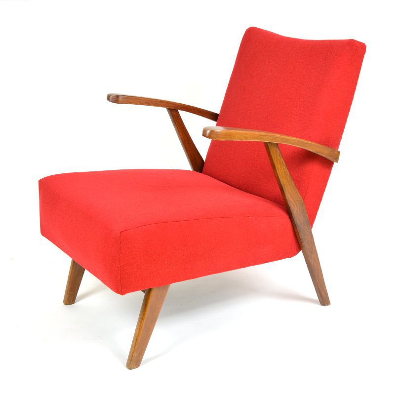 Red armchair