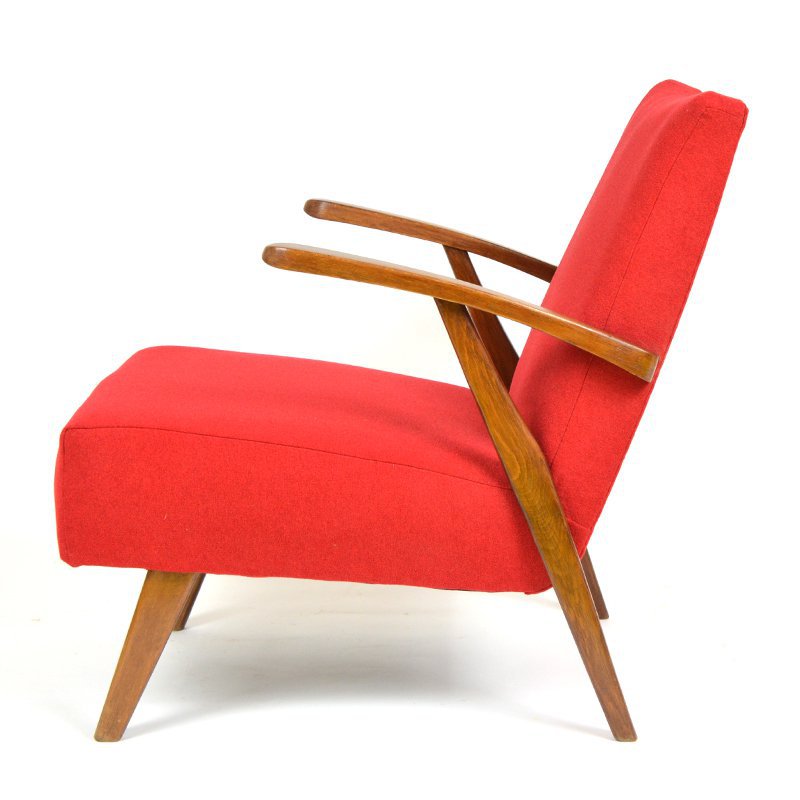 Red armchair