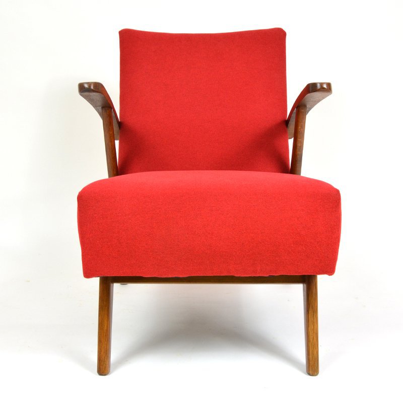 Red armchair