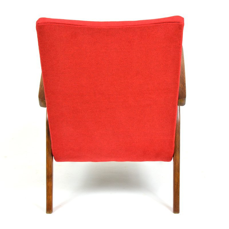 Red armchair