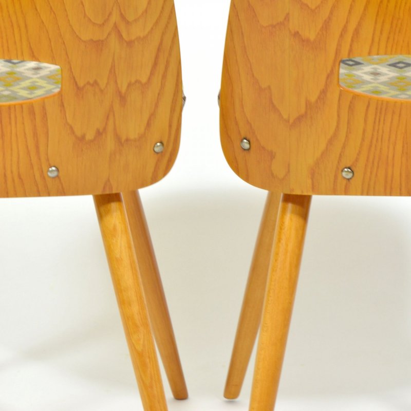 Tatra chairs by František Jirák, set of 4