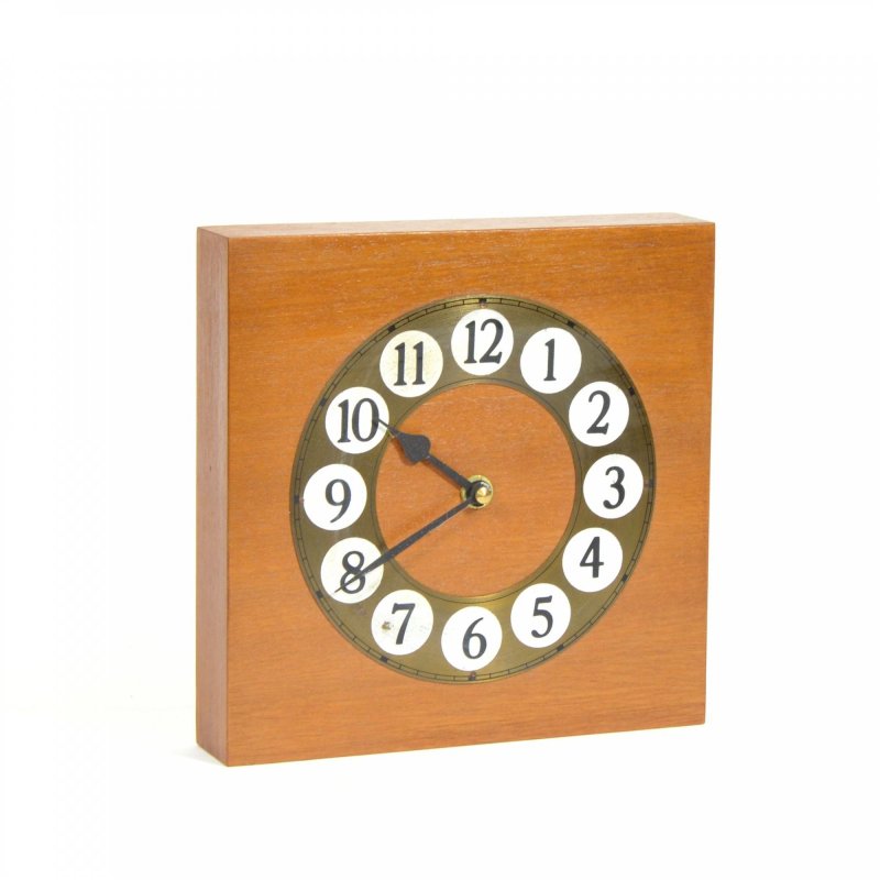 Wooden wall clock