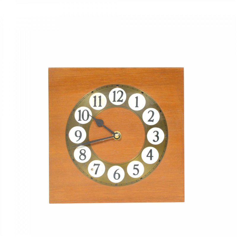 Wooden wall clock