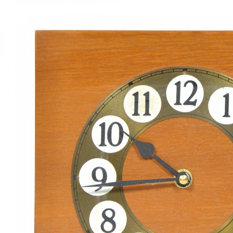 Wooden wall clock