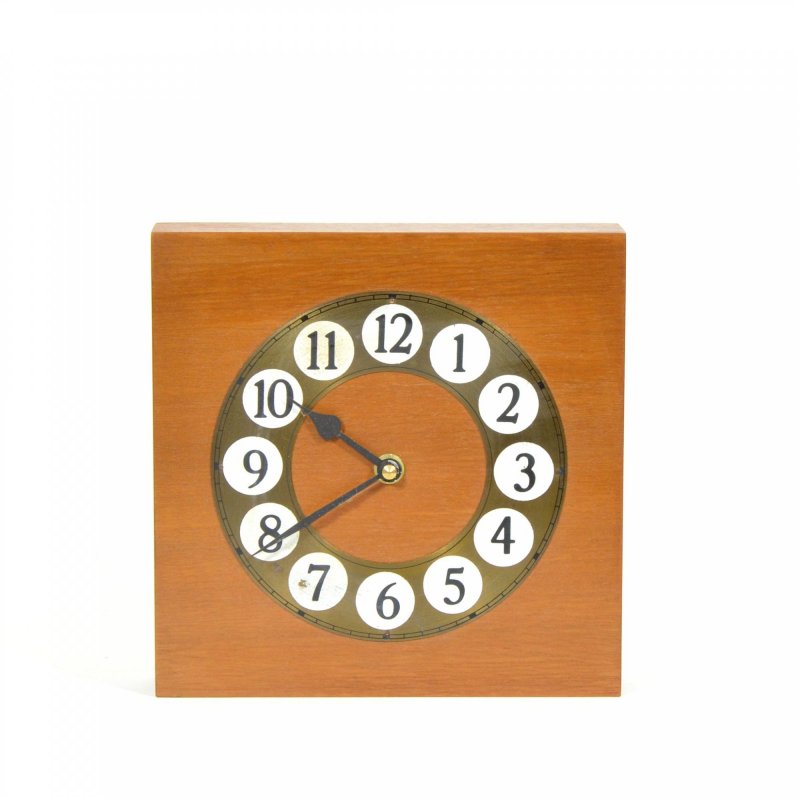 Wooden wall clock