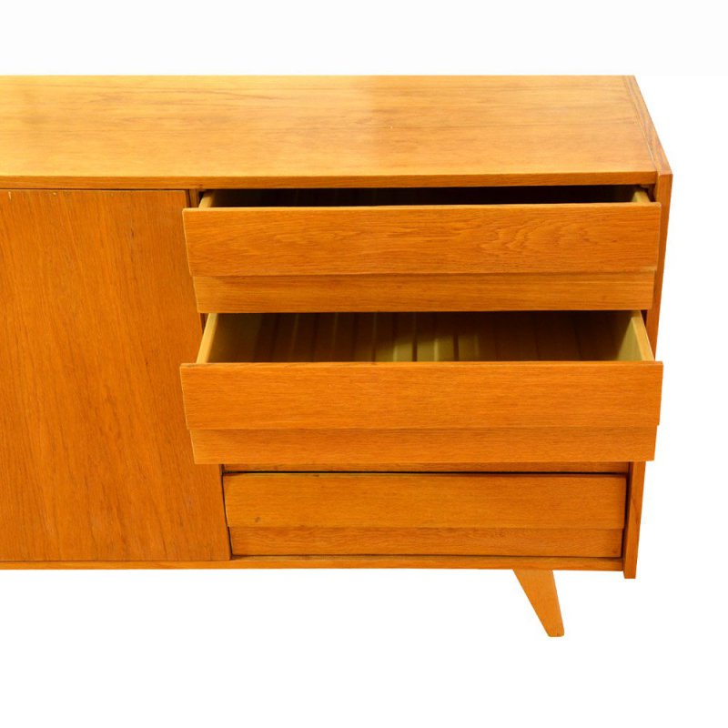 Oak ply chest of drawers