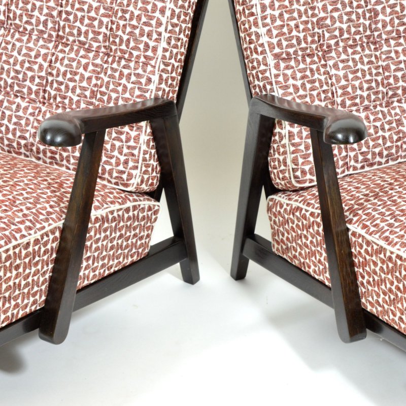 Pair of Krasna Jizba Armchairs