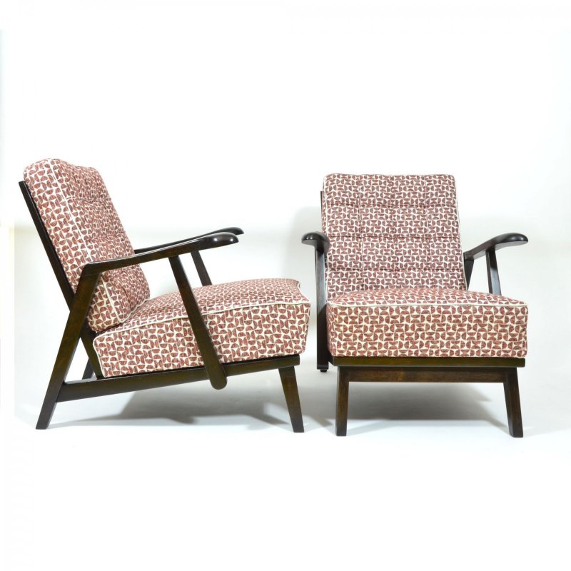 Pair of Krasna Jizba Armchairs