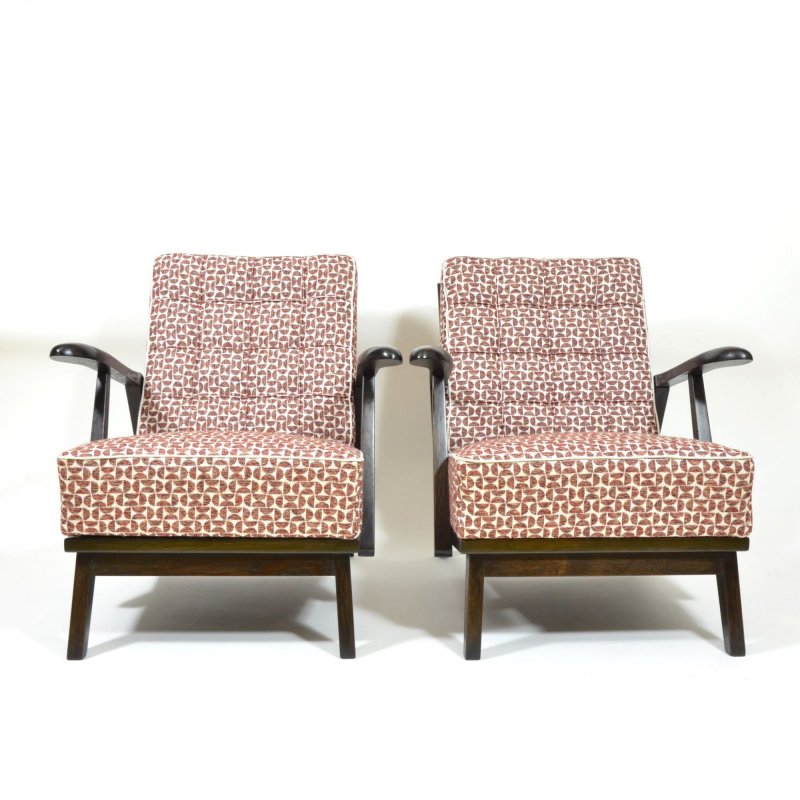 Pair of Krasna Jizba Armchairs