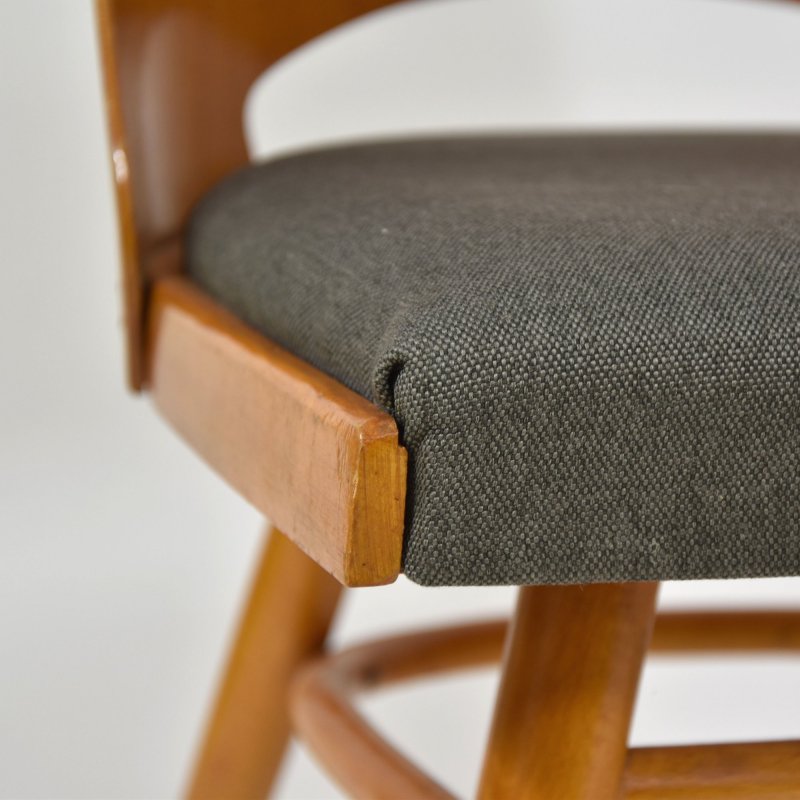 Pair of TON chairs in brown