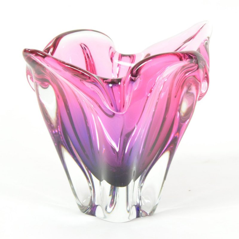 Blown glass bowl