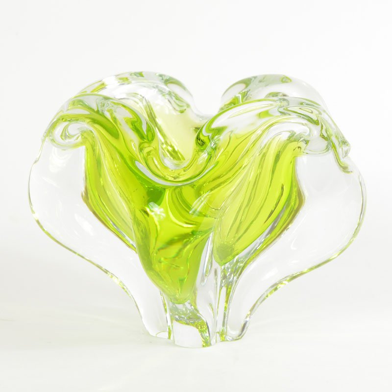 Blown glass bowl