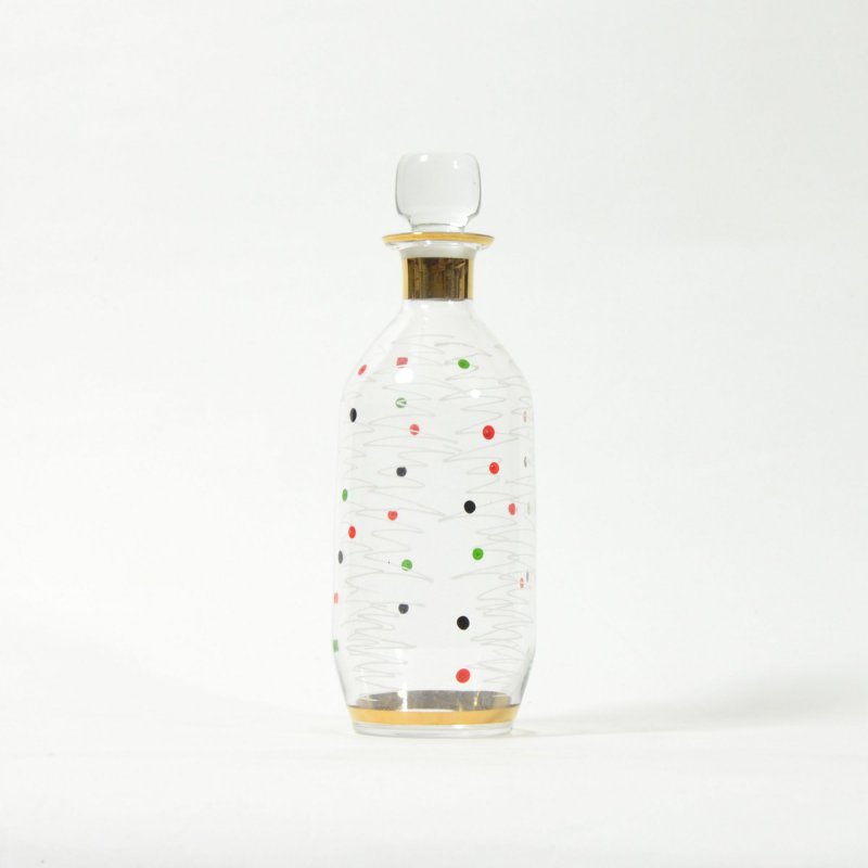 Dots glass carafe