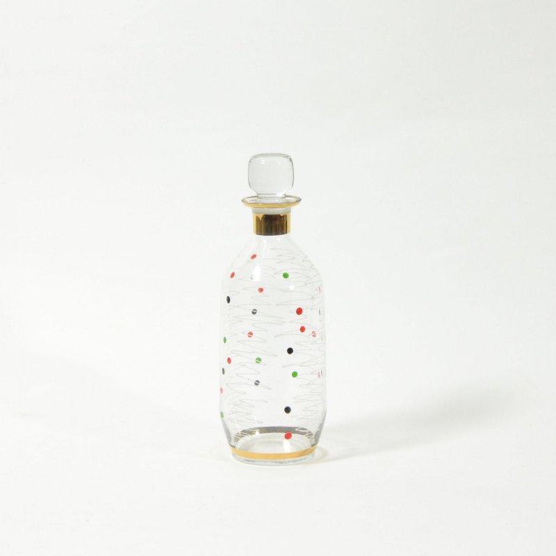 Dots glass carafe