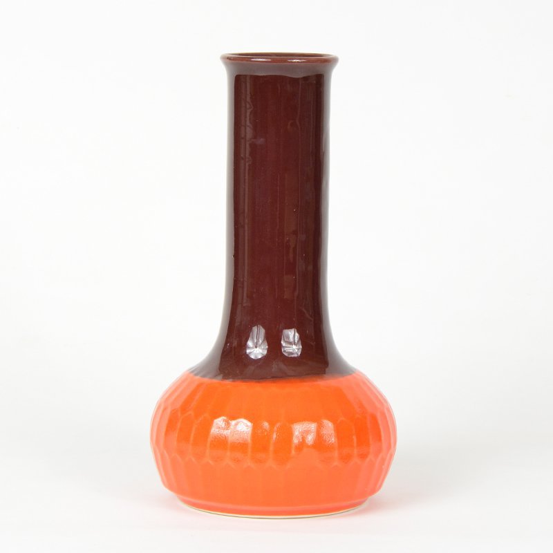 Orange vase