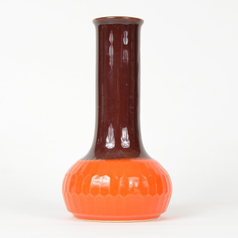 Orange vase