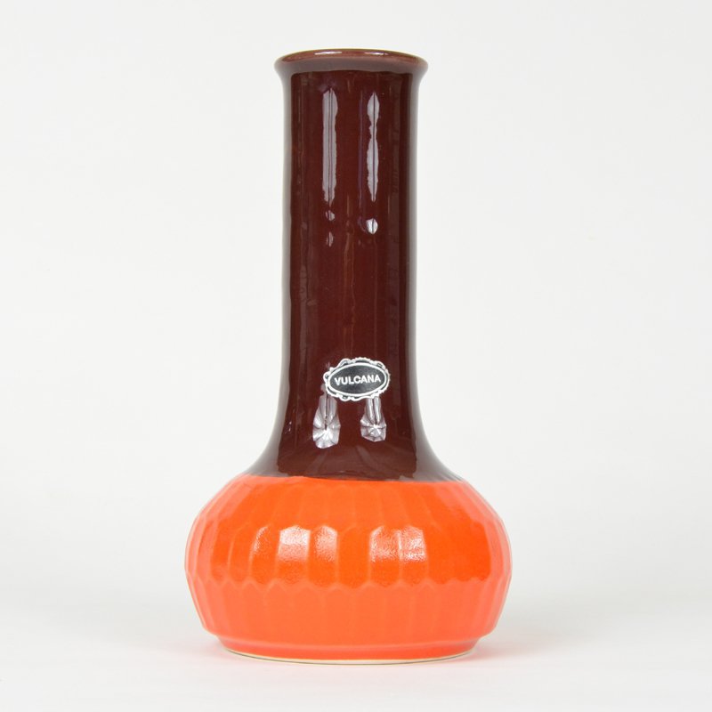 Orange vase