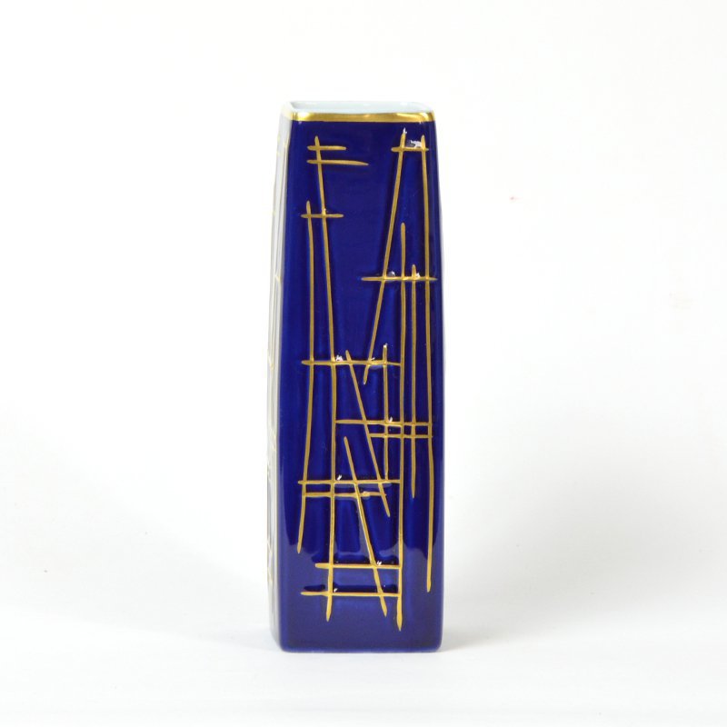 Cobalt-blue vase