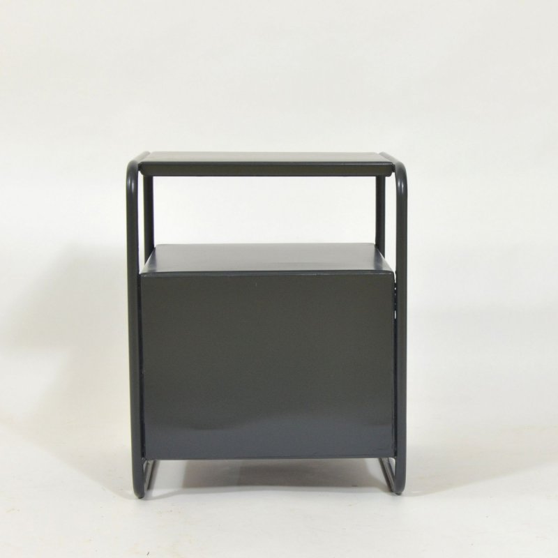 Metal bedside table