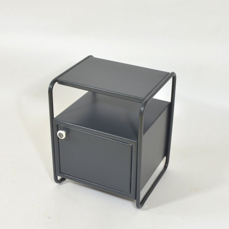 Metal bedside table