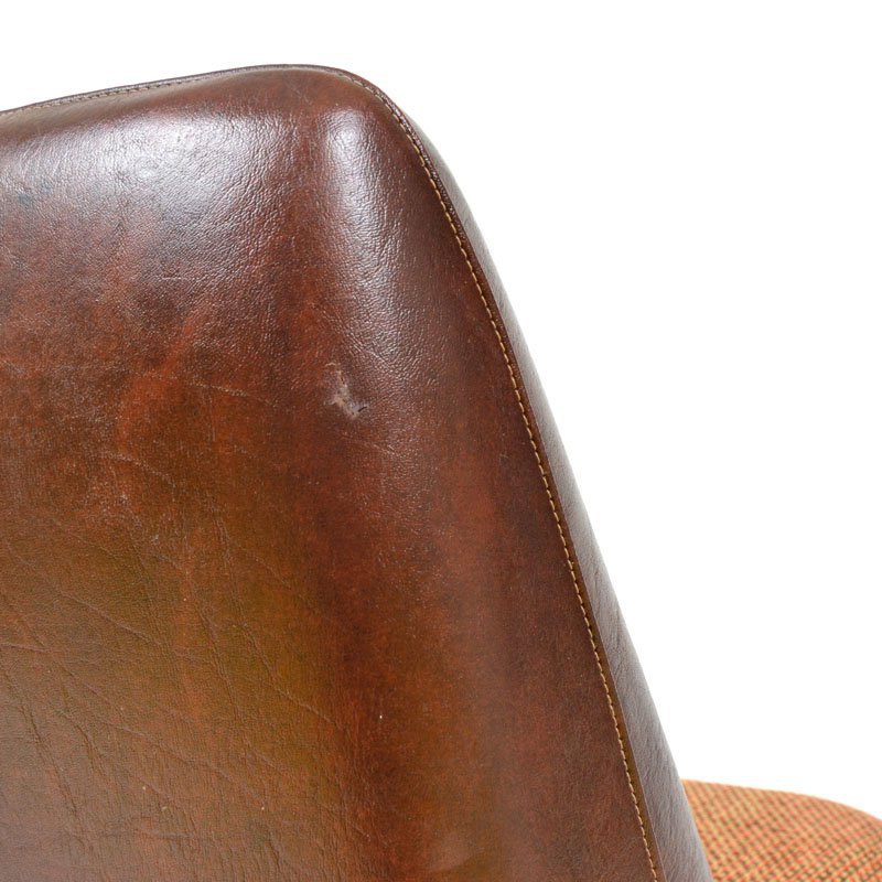 Artificial leather armchair