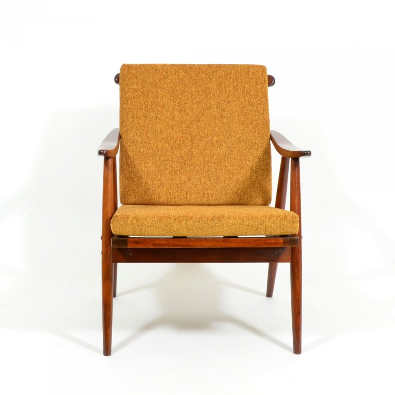 Armchair TON with removable cushion