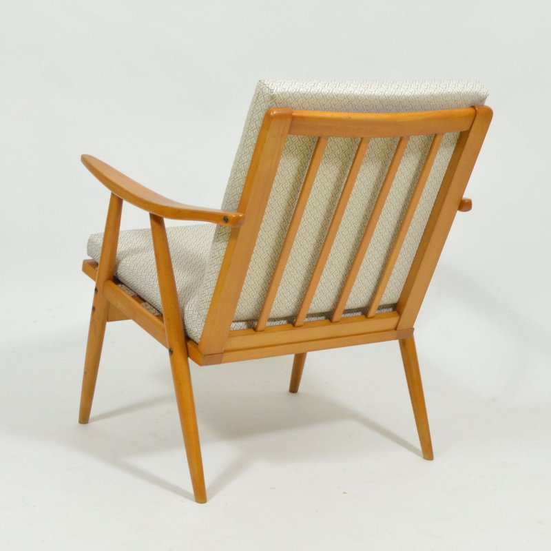  Armchair with removable cushion by Ton