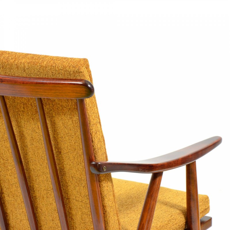 Armchair TON with removable cushion