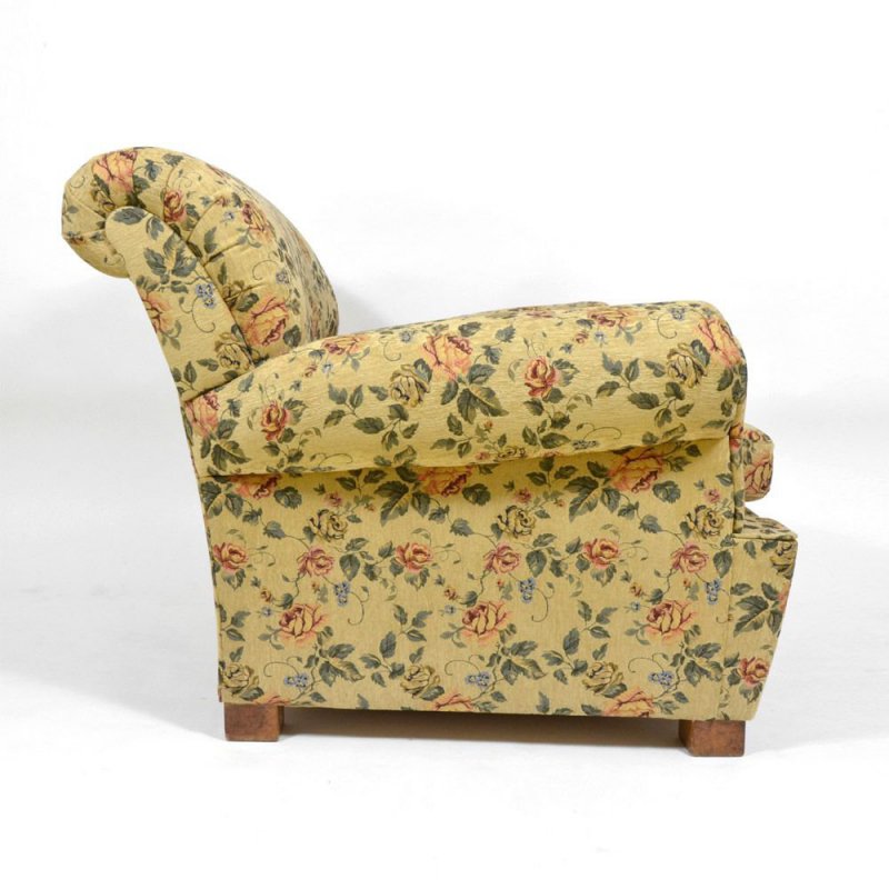 Big armchair with Floral Pattern