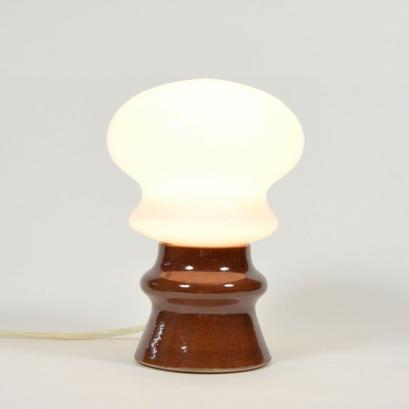 Opaline Mushroom Table Lamp