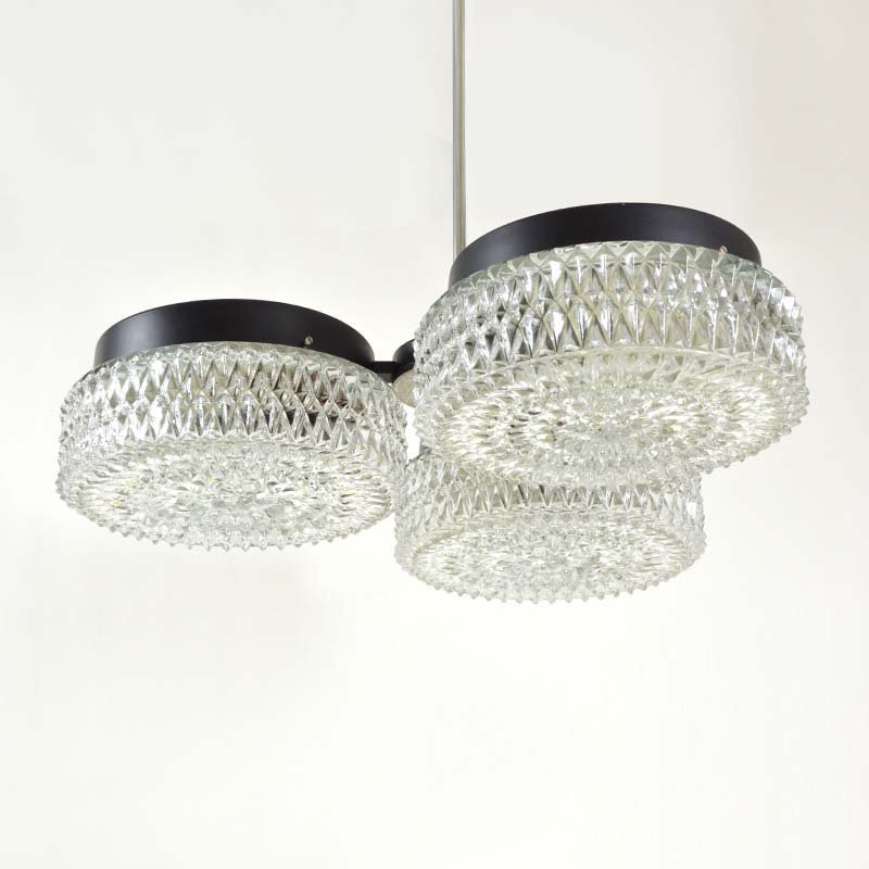 3-plate ceiling light