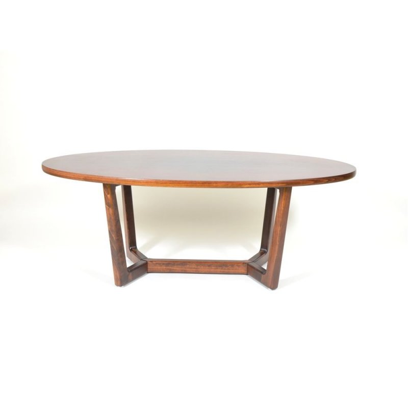 Mahogany veneered coffee table