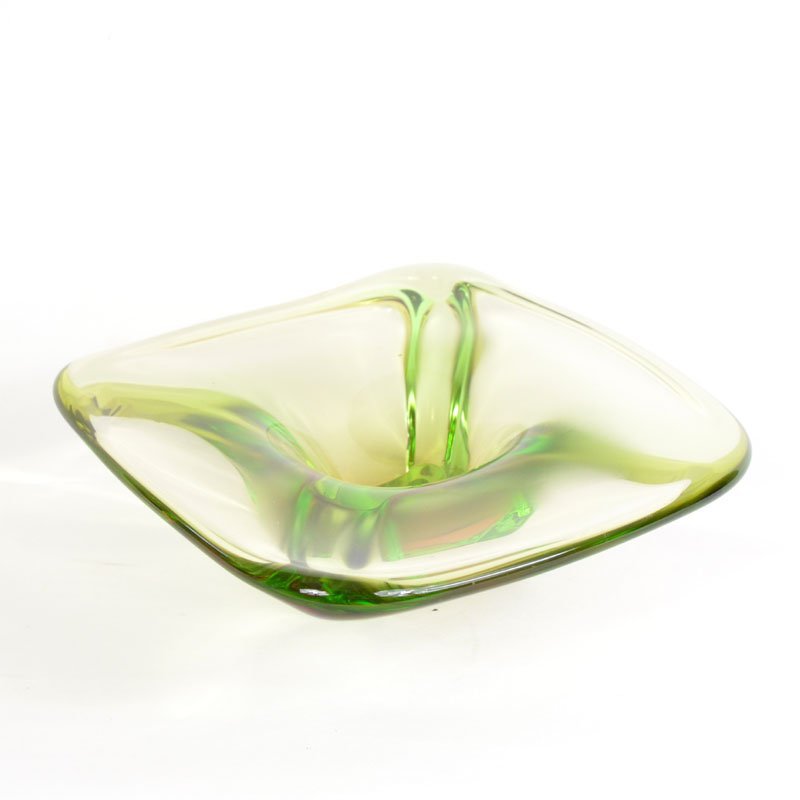 Glass candy bowl