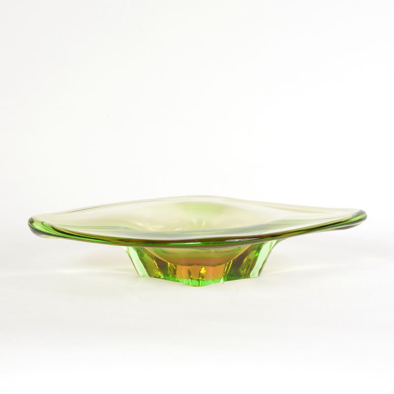 Glass candy bowl