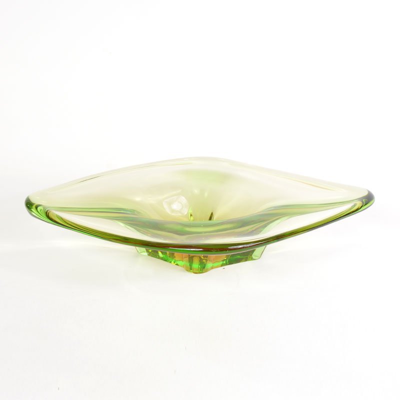 Glass candy bowl